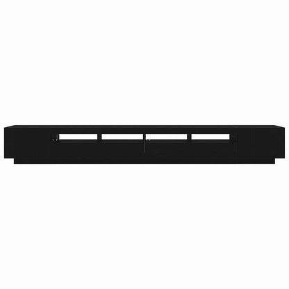 TV Cabinet 3 pcs Black 300 x 35 x 40 cm Engineered wood