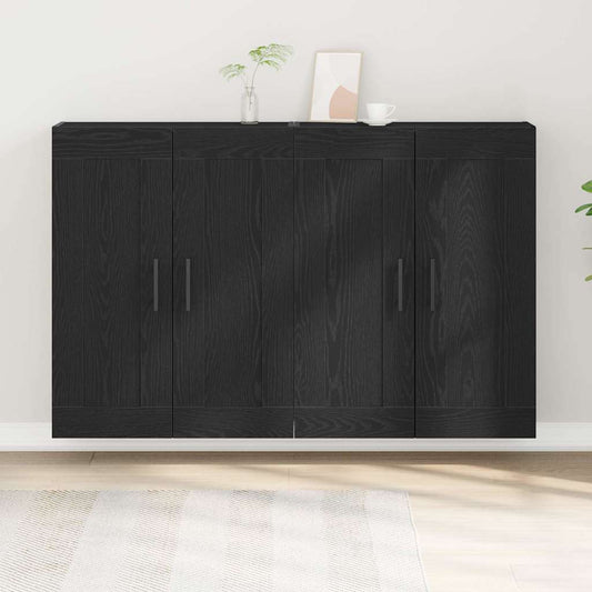 Wall-mounted Cabinets 2 pcs Old wood 69.5 x 34 x 90 cm
