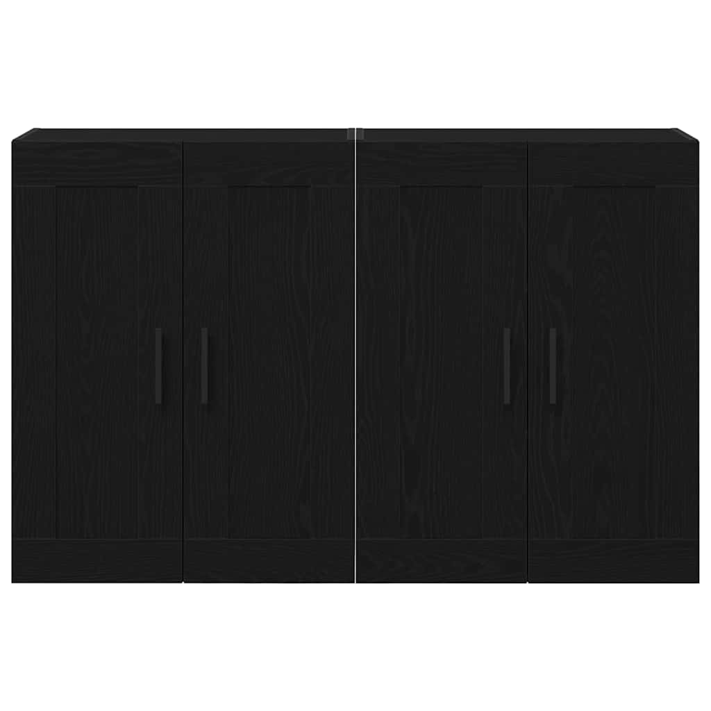 Wall-mounted Cabinets 2 pcs Old wood 69.5 x 34 x 90 cm