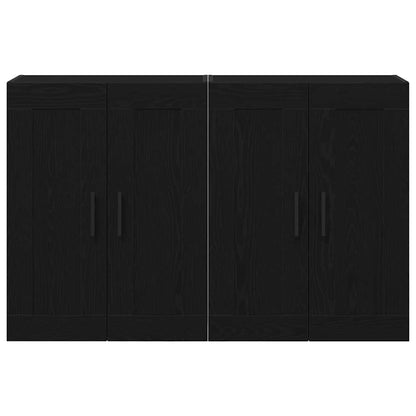 Wall-mounted Cabinets 2 pcs Old wood 69.5 x 34 x 90 cm