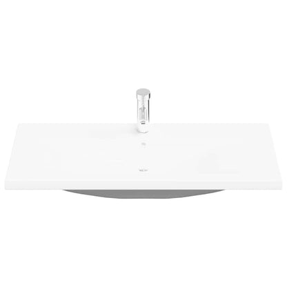 Sink Cabinet with Basin 2 pcs Old wood 100 x 38.5 x 48 cm