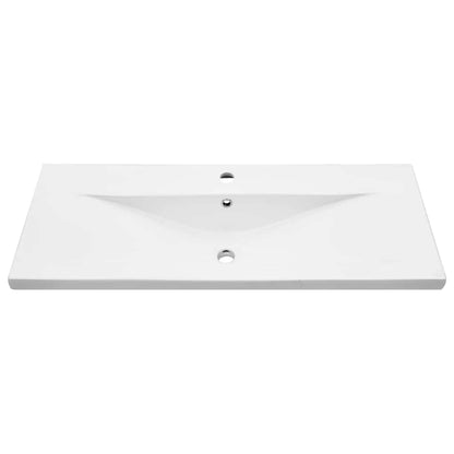 Sink Cabinet with Basin 2 pcs Old wood 100 x 38.5 x 48 cm