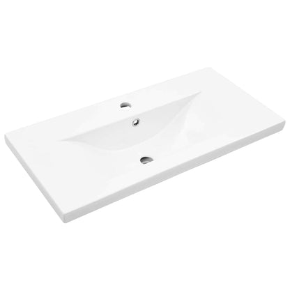 Sink Cabinet with Basin 2 pcs Old wood 80 x 38.5 x 48 cm