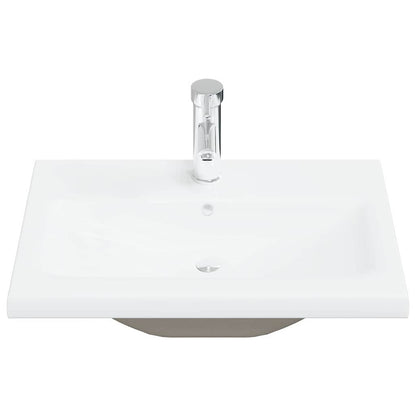 Sink Cabinet Black oak 60 x 39 x 62 cm Engineered wood