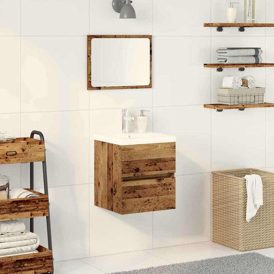 Sink Cabinet Black oak 41 x 39 x 62 cm Engineered wood