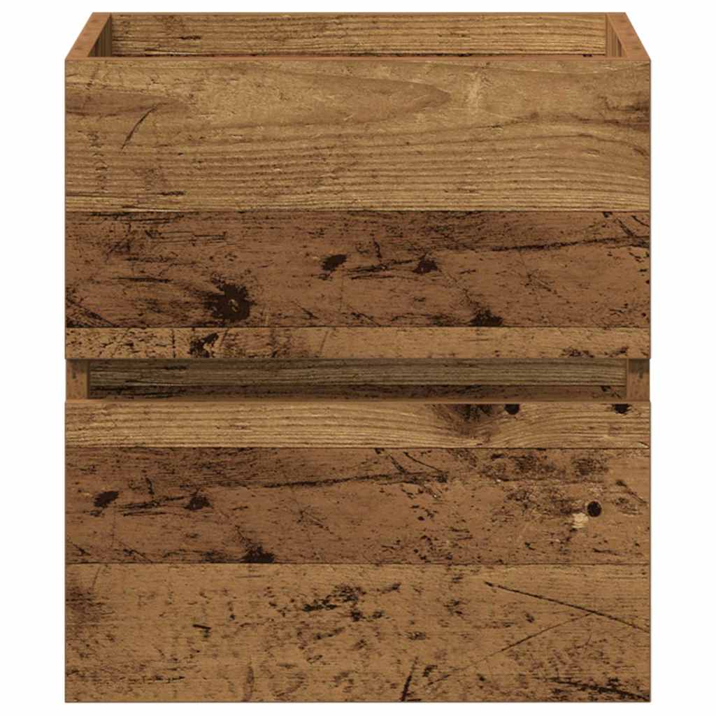 Sink Cabinet Black oak 41 x 39 x 62 cm Engineered wood