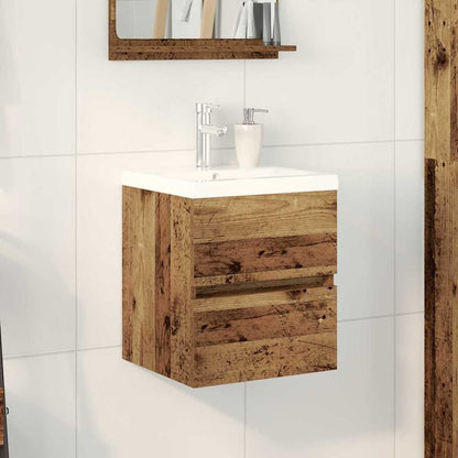 Sink Cabinet Black oak 41 x 39 x 62 cm Engineered wood