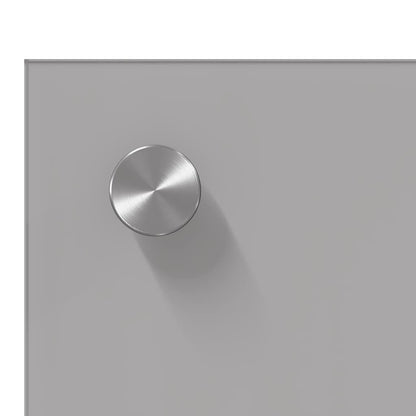 Kitchen Backsplash Light grey 100 x 60 x 0.6 cm Tempered Glass