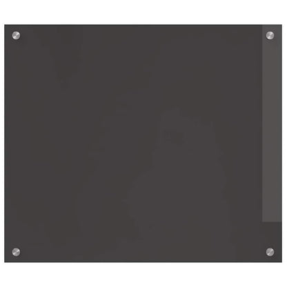 Kitchen Backsplash Dark grey 70 x 60 x 0.6 cm Tempered Glass