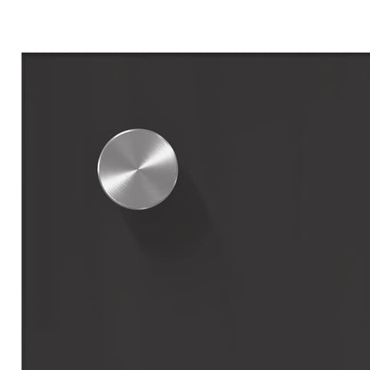 Kitchen Backsplash Dark grey 80 x 60 x 0.6 cm Tempered Glass