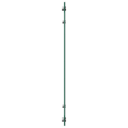 Kitchen Backsplash Dark grey 80 x 60 x 0.6 cm Tempered Glass