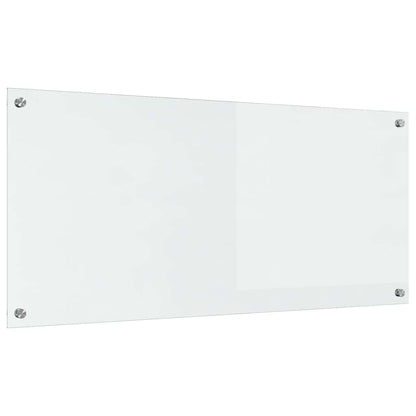 Kitchen Backsplash Transparent 110 x 50 x 0.6 cm Tempered Glass