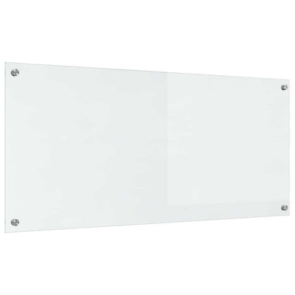 Kitchen Backsplash Transparent 110 x 50 x 0.6 cm Tempered Glass