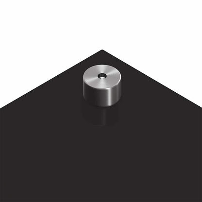 Kitchen Backsplash Black 110 x 40 x 0.6 cm Tempered Glass