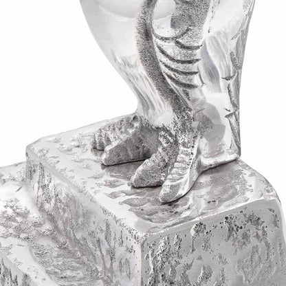 Bookends 2 pcs Silver 12 x 9 x 19 cm Aluminium