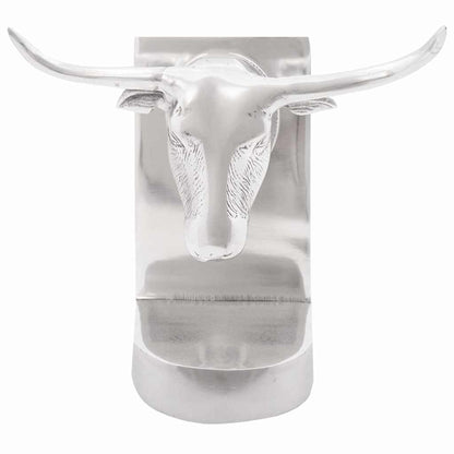 Bookends 2 pcs Silver 21.5 x 15.5 x 20 cm Aluminium