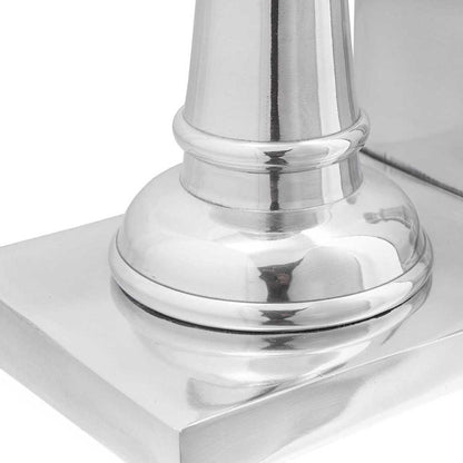 Bookends 2 pcs Silver 11 x 12 x 19.5 cm Aluminium