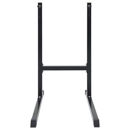 Dip Station Black 104 x 66.5 x 122 cm Powder-coated steel