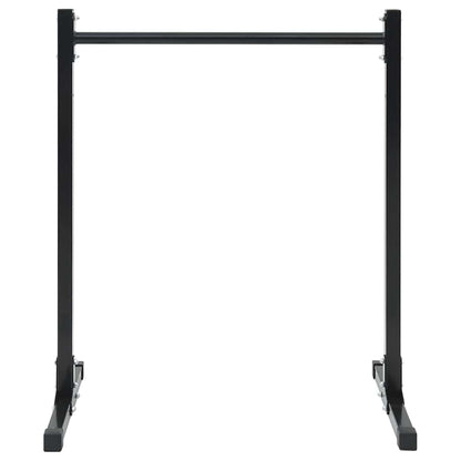 Dip Stations 2 pcs Black 109 x 90 x 105 cm Powder-coated steel