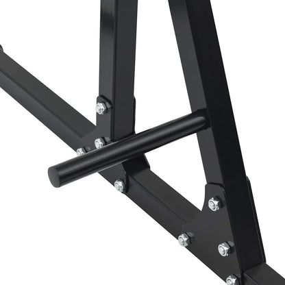 Pull-Up Bar Station Manual Black 101 x 102 x 235 cm