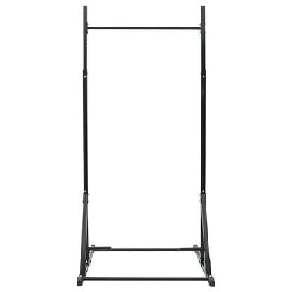 Pull-Up Bar Station Manual Black 101 x 102 x 235 cm