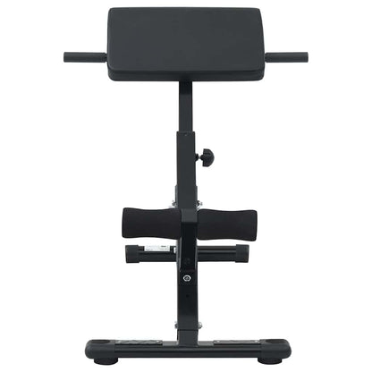 Hyperextension Bench Black 101 x 70 x 71 cm Powder-coated steel