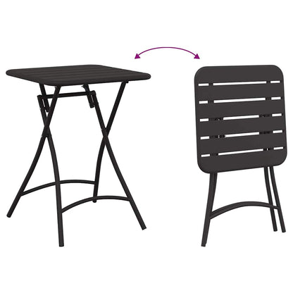 Garden Table Anthracite 55 x 55 x 73 cm Powder-coated Steel