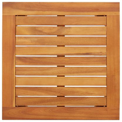 Garden Sofa Set with Cushion 3 pcs Brown Solid Acacia wood