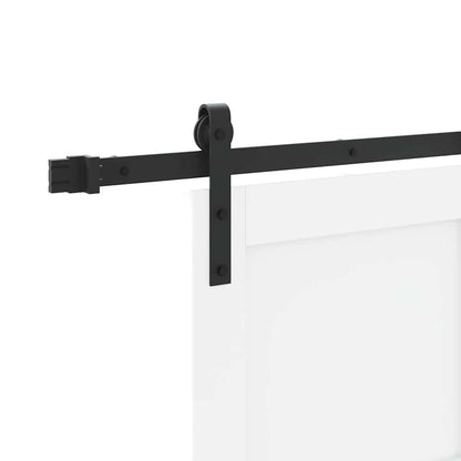 Sliding Door Manual White and black 83 x 202 cm