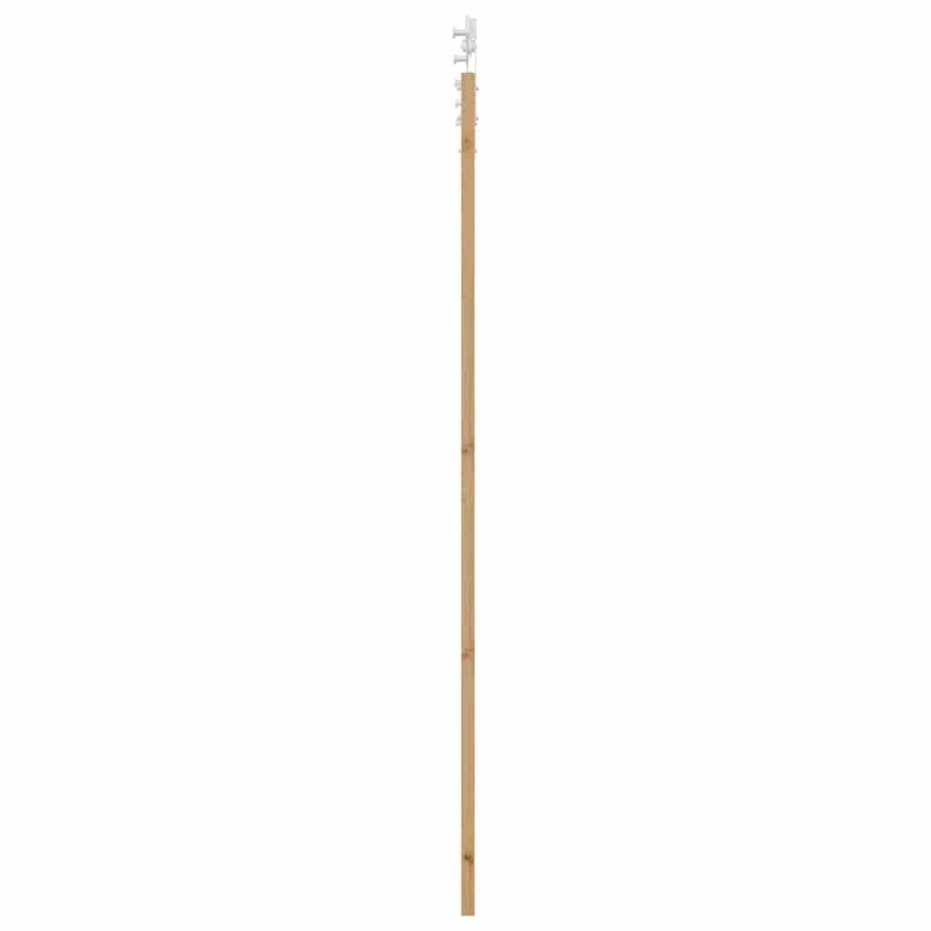 Sliding Door Manual Natural and white 78 x 232 cm