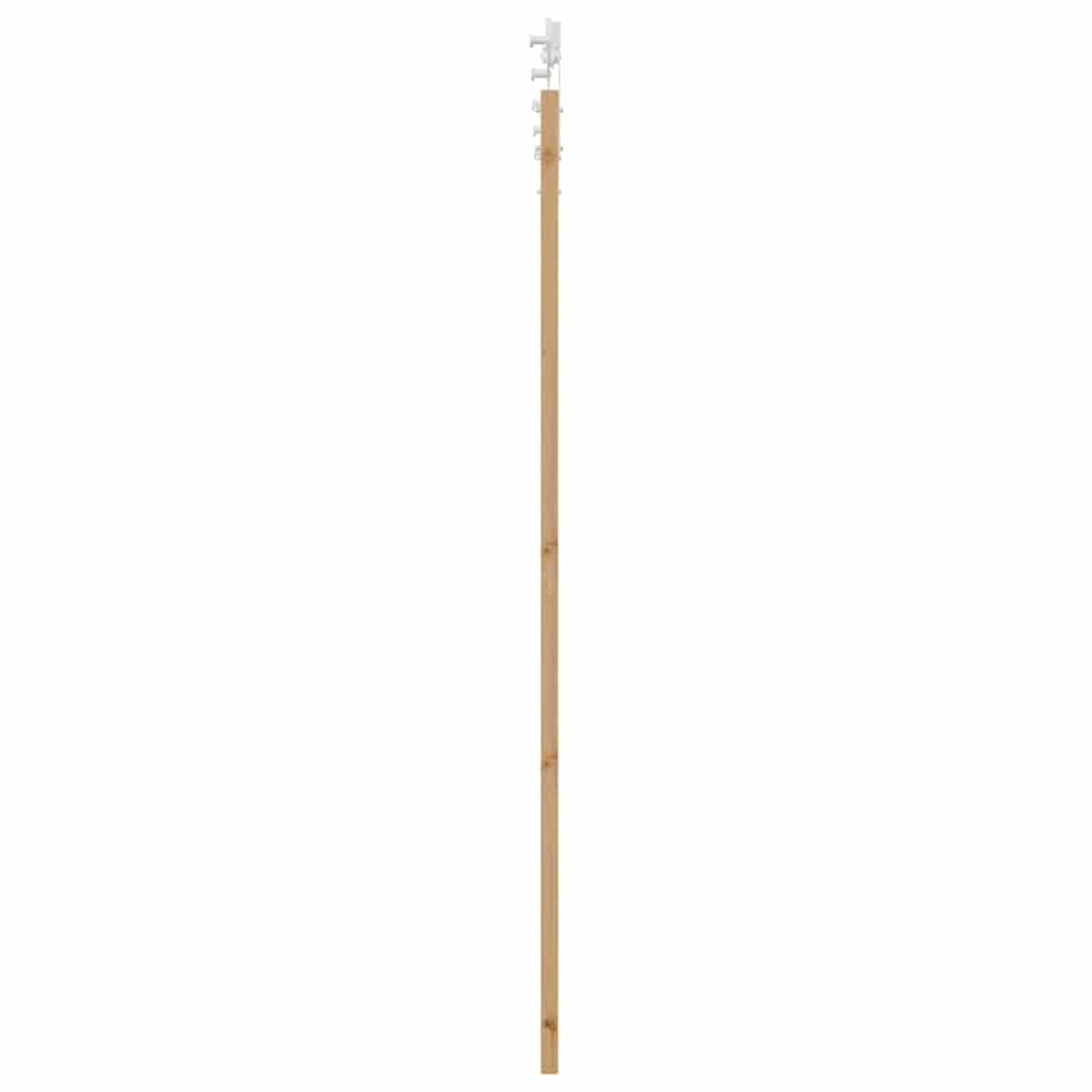 Sliding Door Manual Natural and white 83 x 211 cm