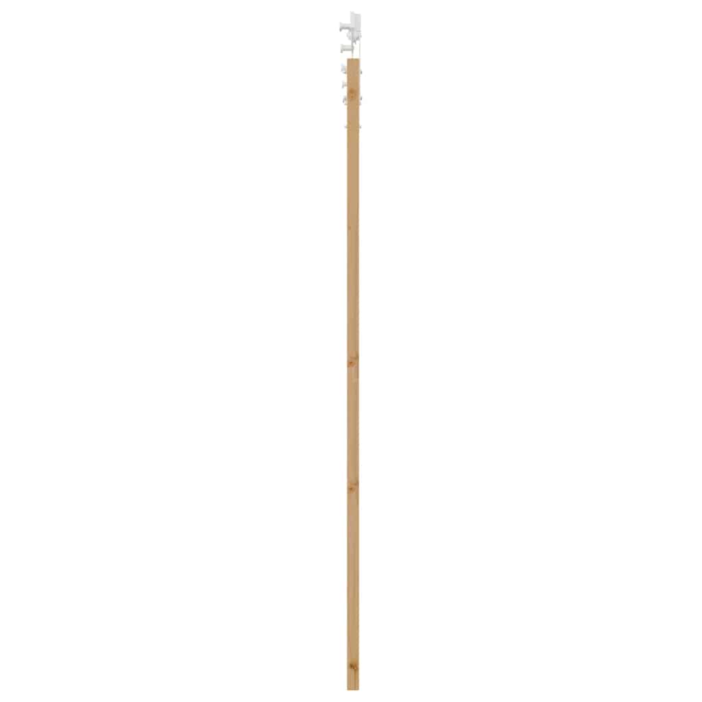 Sliding Door Manual Natural and white 86 x 198.5 cm
