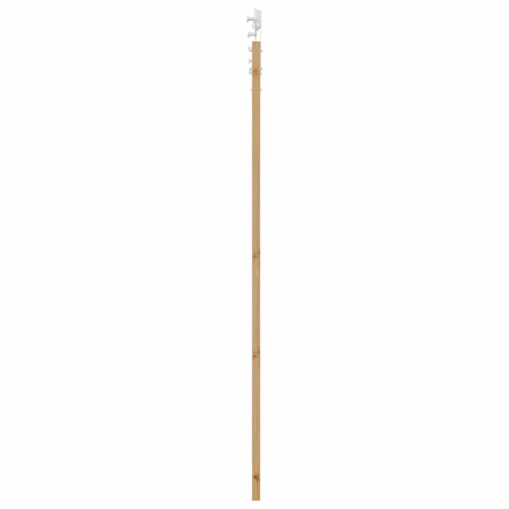 Sliding Door Manual Natural and white 86 x 211 cm