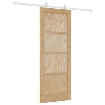 Sliding Door Set Manual ORKDAL Natural and white 78 x 202 cm