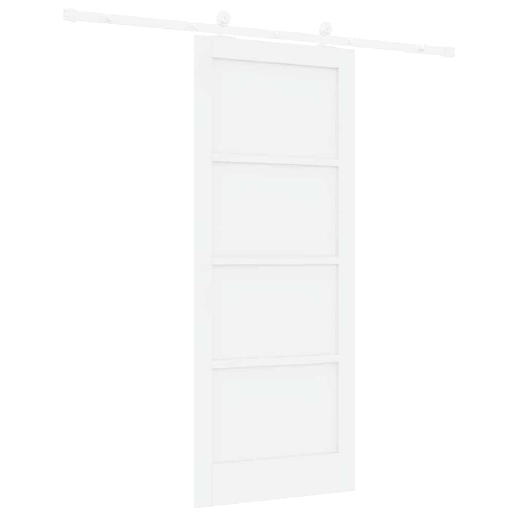 Sliding Door Set Manual ORKDAL White 83 x 202 cm