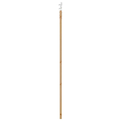 Sliding Door Manual White 83 x 202 cm Solid pine wood and steel