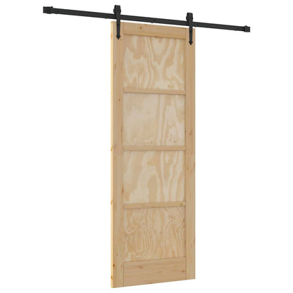 Sliding Door Other ORKDAL Natural and black 73.5 x 198.5 cm