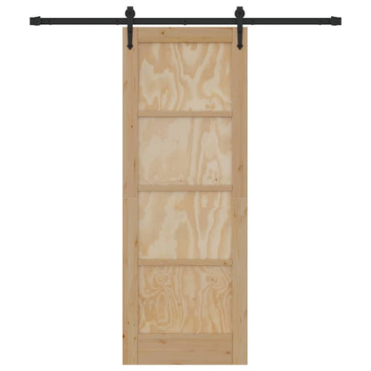 Sliding Door Other ORKDAL Natural and black 73.5 x 198.5 cm
