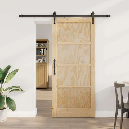 Sliding Door Other ORKDAL Natural and black 78 x 202 cm