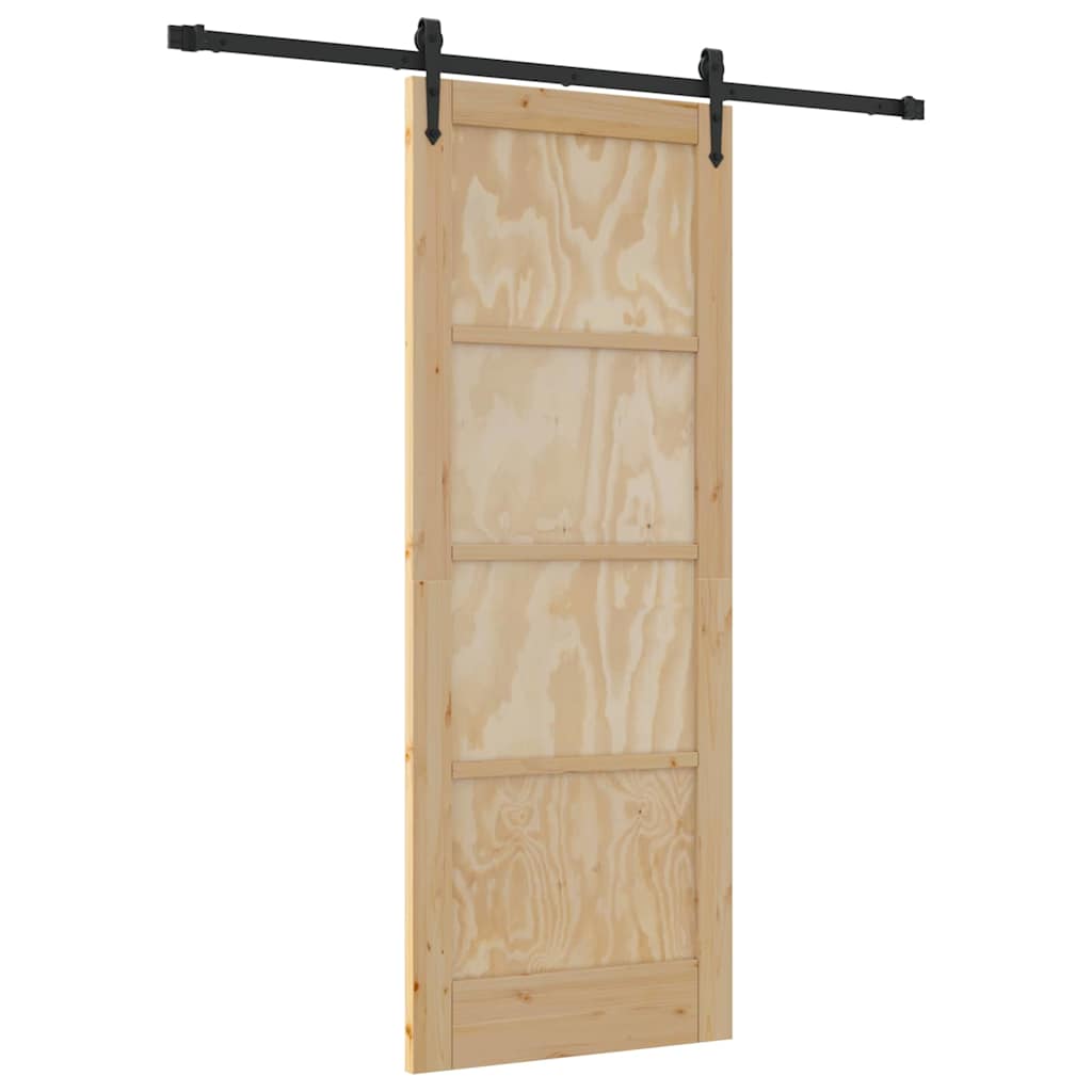Sliding Door Other ORKDAL Natural and black 78 x 202 cm