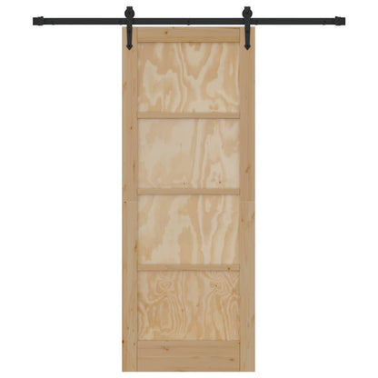 Sliding Door Other ORKDAL Natural and black 78 x 202 cm