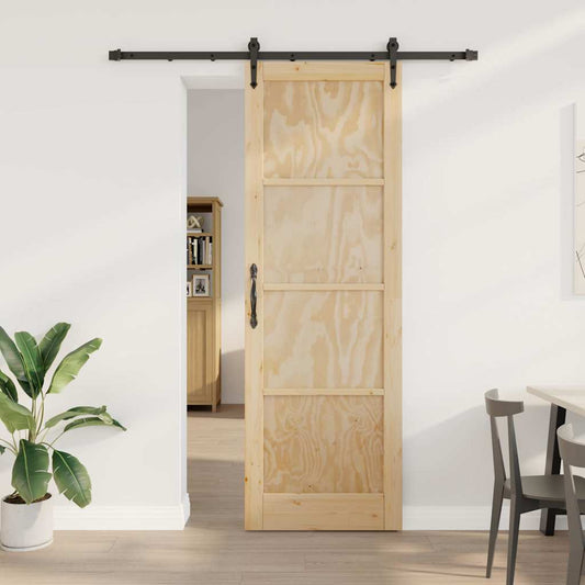 Sliding Door Other ORKDAL Natural and black 78 x 232 cm
