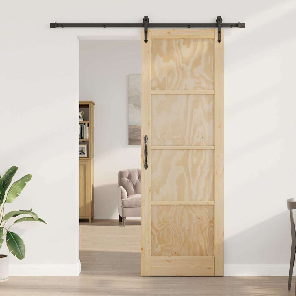 Sliding Door Other ORKDAL Natural and black 78 x 232 cm