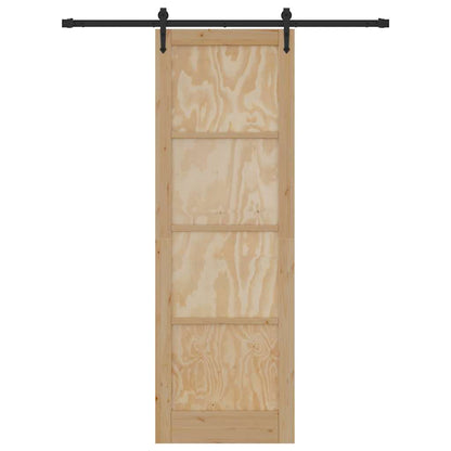 Sliding Door Other ORKDAL Natural and black 78 x 232 cm