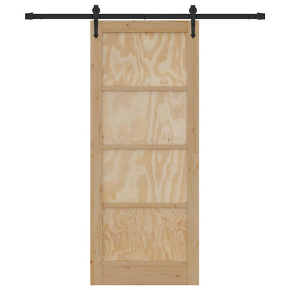 Sliding Door Other ORKDAL Natural and black 83 x 202 cm