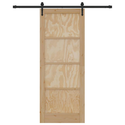 Sliding Door Other ORKDAL Natural and black 83 x 211 cm