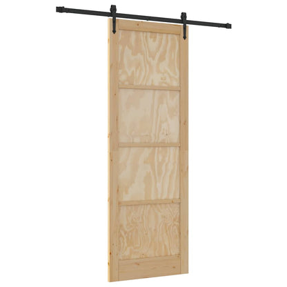 Sliding Door Other ORKDAL Natural and black 83 x 232 cm