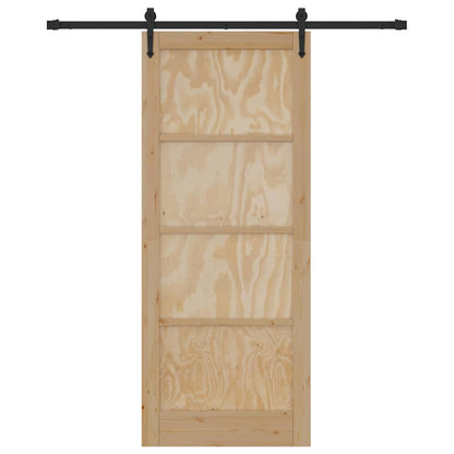 Sliding Door Other ORKDAL Natural and black 86 x 211 cm