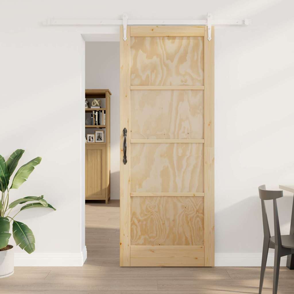Sliding Door Other ORKDAL Natural and white 83 x 211 cm