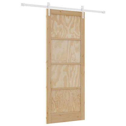 Sliding Door Other ORKDAL Natural and white 83 x 211 cm
